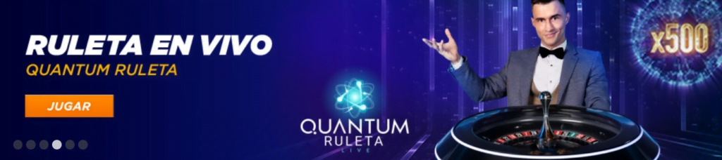 Ruleta Quantum en vivo Kirolbet