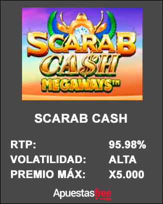jugar a scarab cash megaways