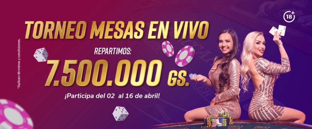 solbet torneo mesas en vivo