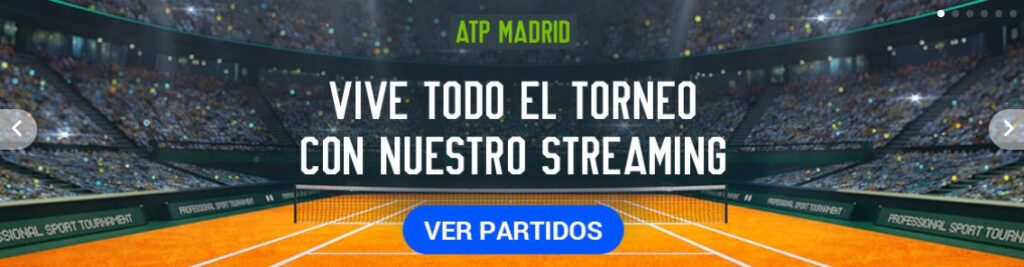 ver mutua madrid open alcaraz