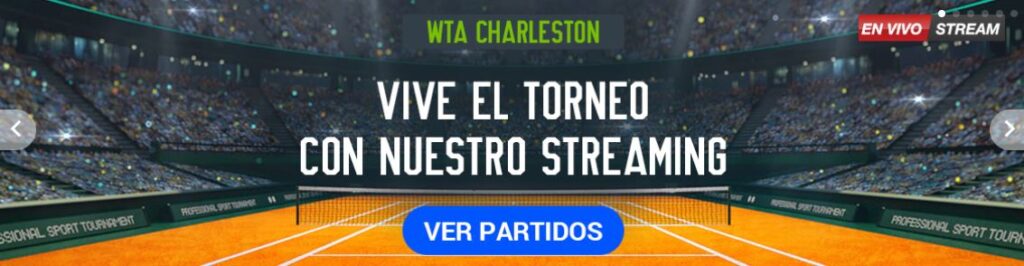 ver wta charleston tenis online