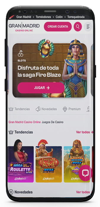 app gran madrid casino métodos de pago