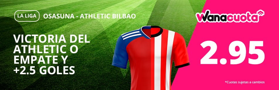 wanacuota osasuna vs athletic club de bilbao