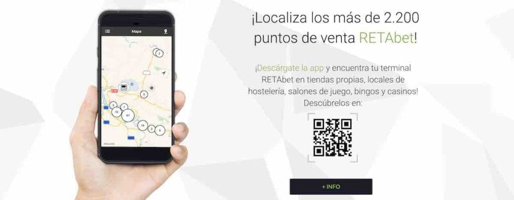 RETAbet locales tarjeta