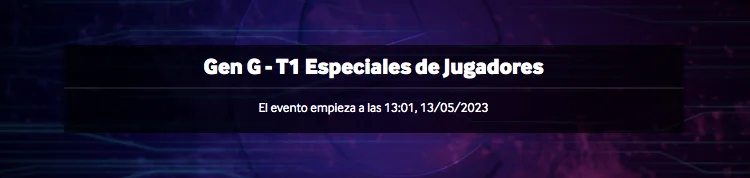 Apuestas especiales del T1 - Gen.G del MSI 2023 de LoL
