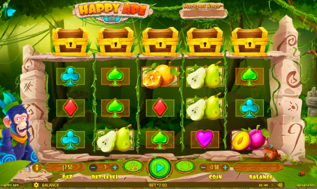 jugar happy ape codere