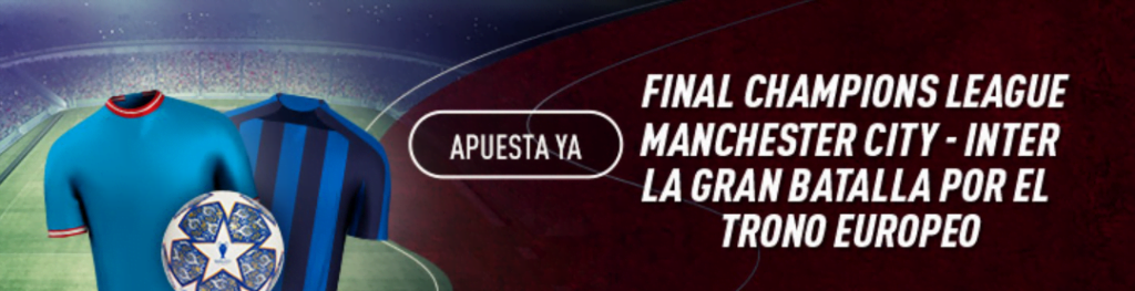 apuestas especiales final champions sportium