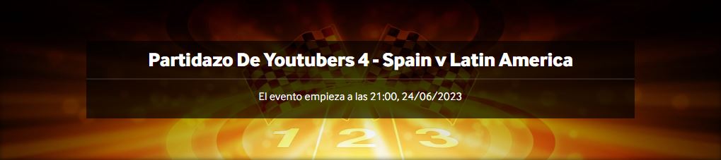 apostar partidazo youtubers