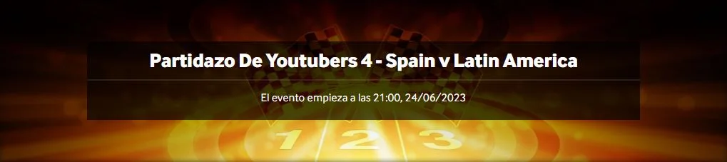 apostar partidazo youtubers