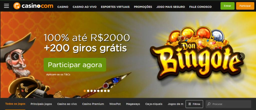 casino.com bonus cassino