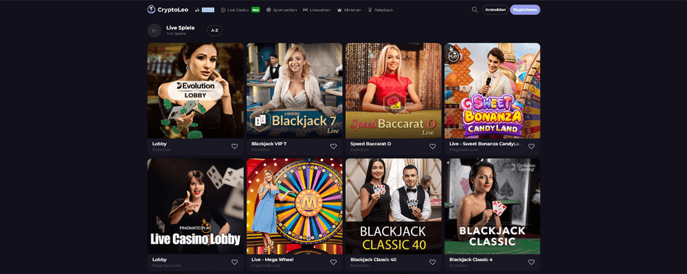 cryptoleo casino online