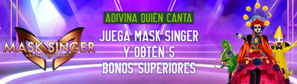 promoción codere mask singer