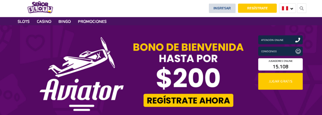 srslots oferta live casino