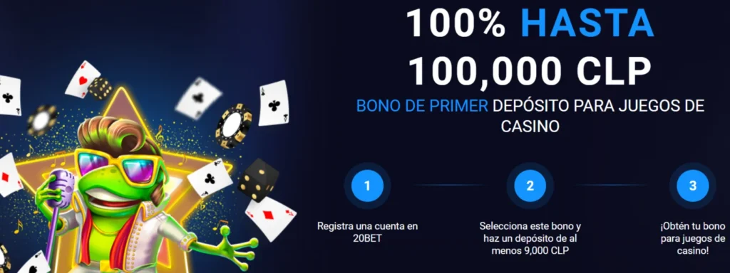20bet sin depósito