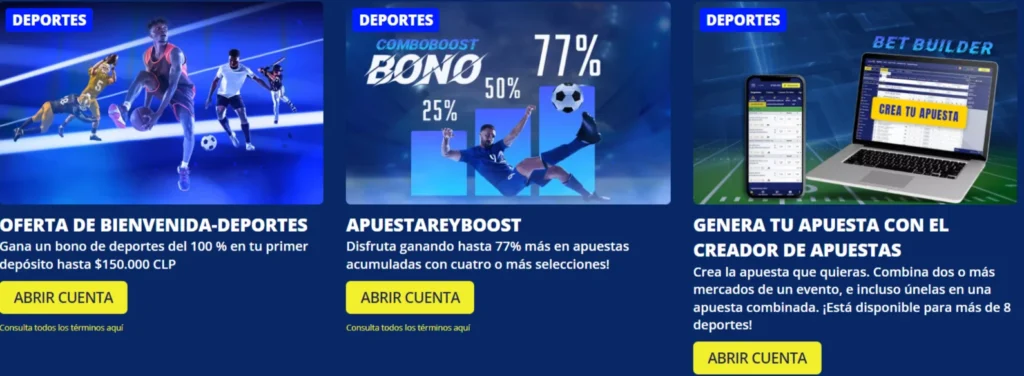 apuestarey oferta para deportes