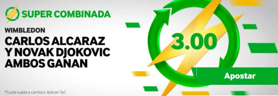 combinada betway alcaraz y djokovic