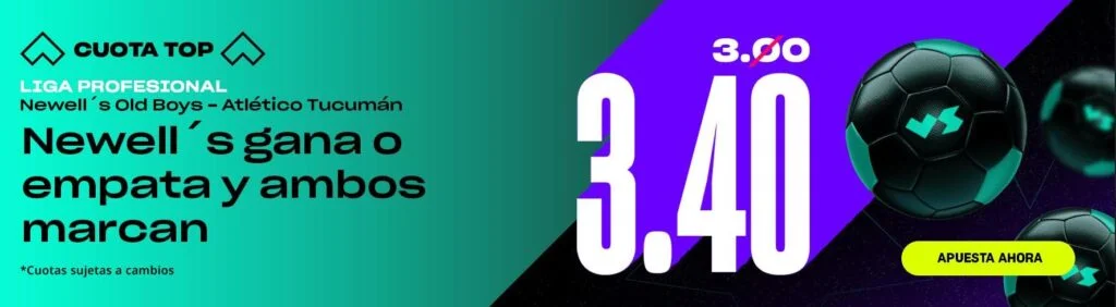 cuotas top versus argentina