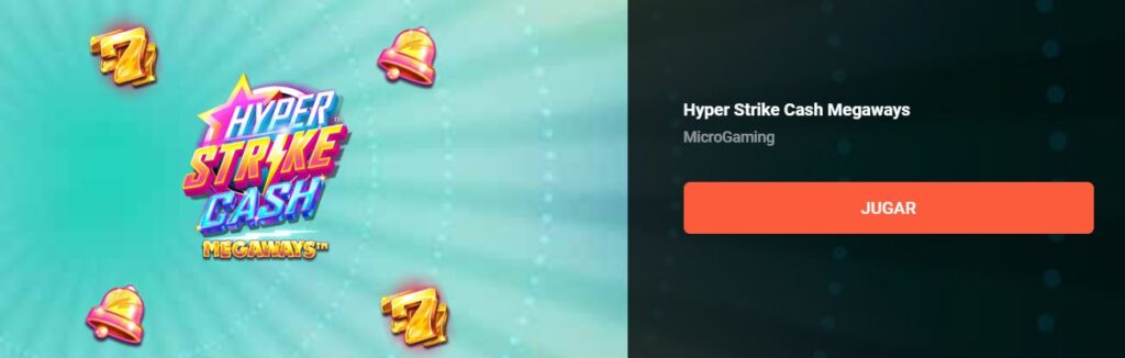 hyper strike cash megaways leovegas