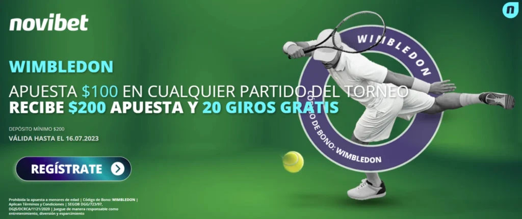 novibet oferta wimbledon