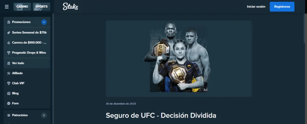 stake seguro ufc
