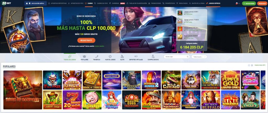20bet ofertas chile