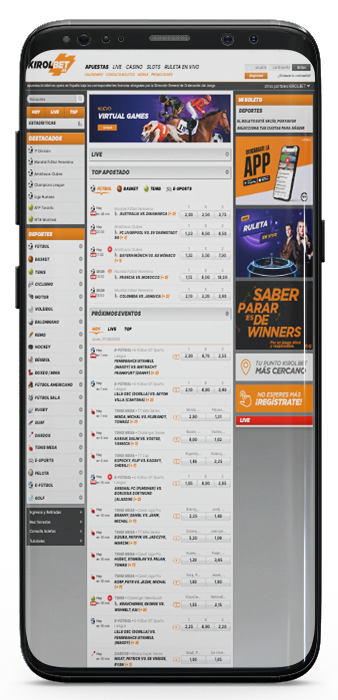 Kirolbet app Mundial Baloncesto