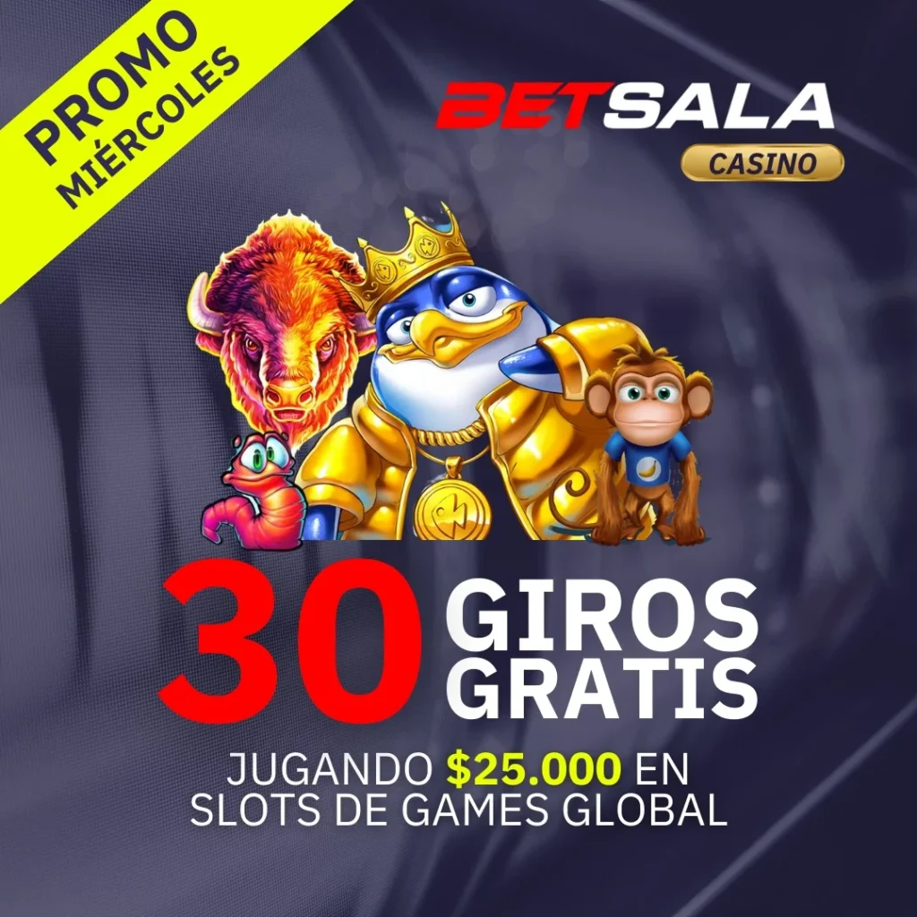 betsala 30 giros gratis