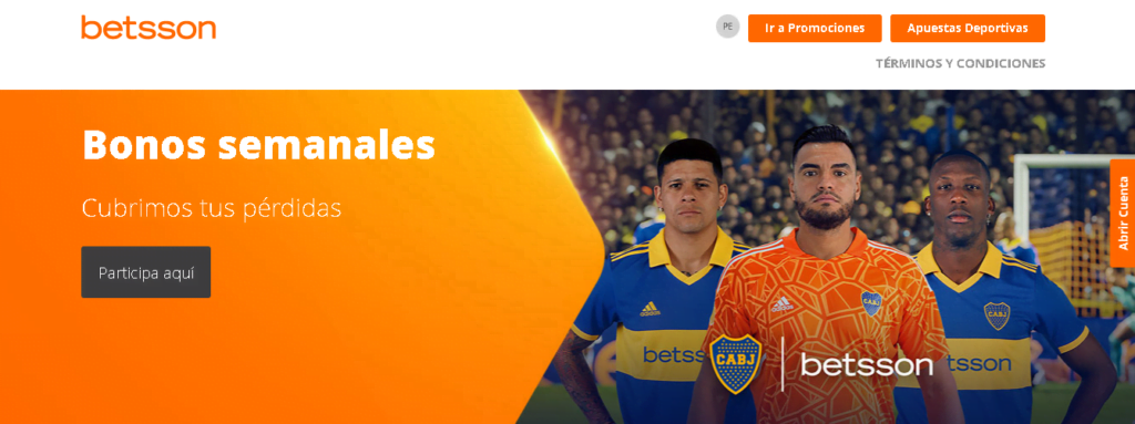 betsson bonos semanales