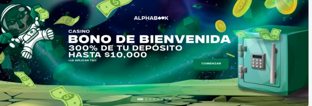 ALPHABOOKBET bono bienvenida 