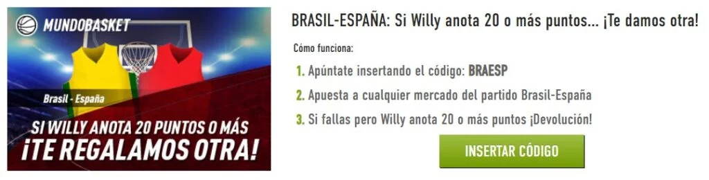 mundobasket promoción sportium