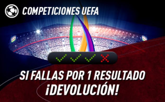 combinada sportium con seguro uefa