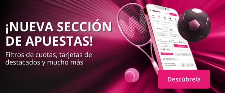 nueva sección apuestas wanabet