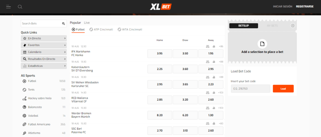 xlbet bono parlays