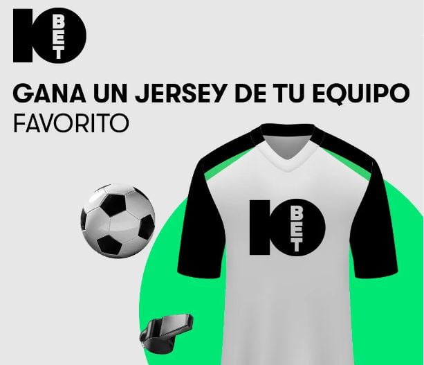 10bet sorteo jersey