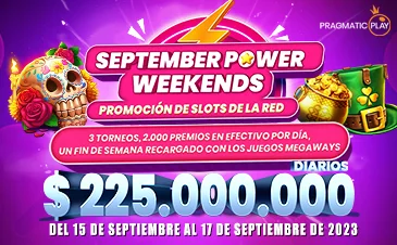 Sportium Septiembre Power Weekends