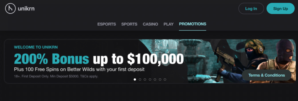 unikrn bono deportes