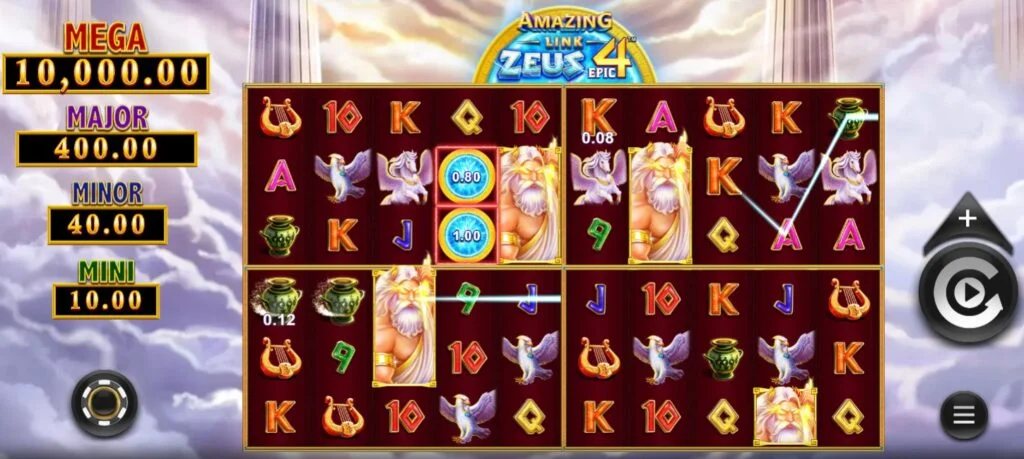 amazing link zeus slot kirolbet