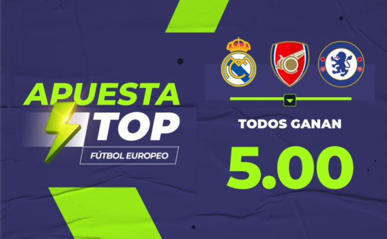 apuesta top yosports madrid arsenal chelsea