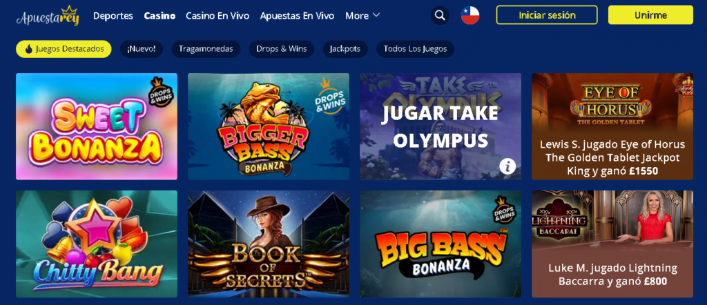 apuestarey mejores slots