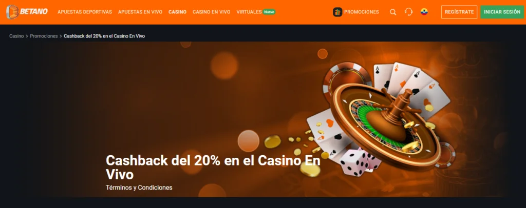 betano cashback casino