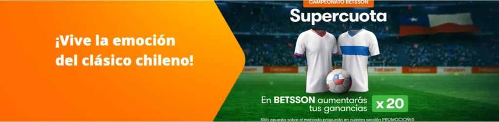 betsson supercuota clásico chileno