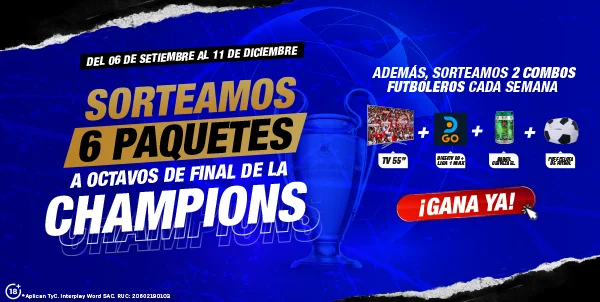 doradobet sorteo pack champions