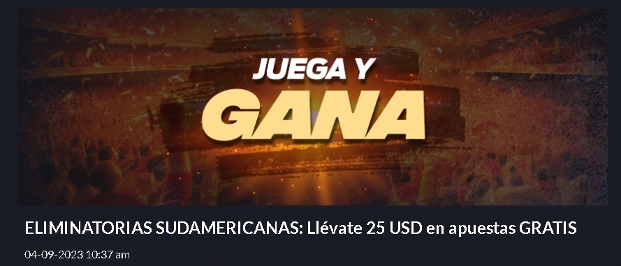 juegaenlínea eliminatorias sudamericanas