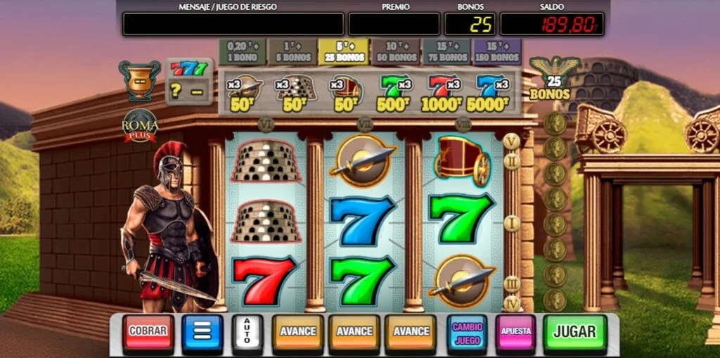 roma plus slot juego superior