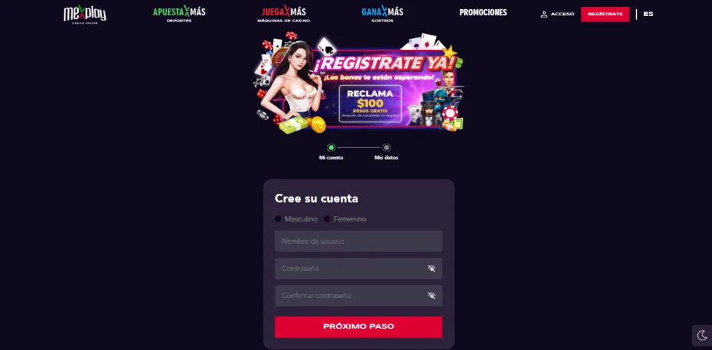 mexplay como retirar dinero