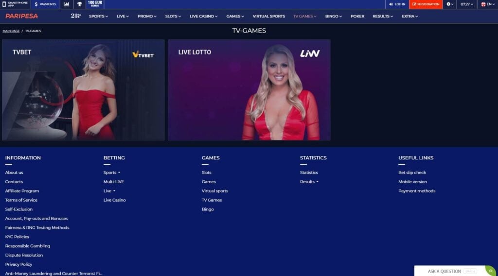 paripesa pasos para registrarse