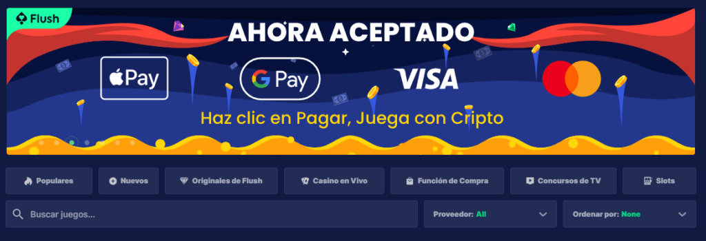 FLUSH bono sin depósito