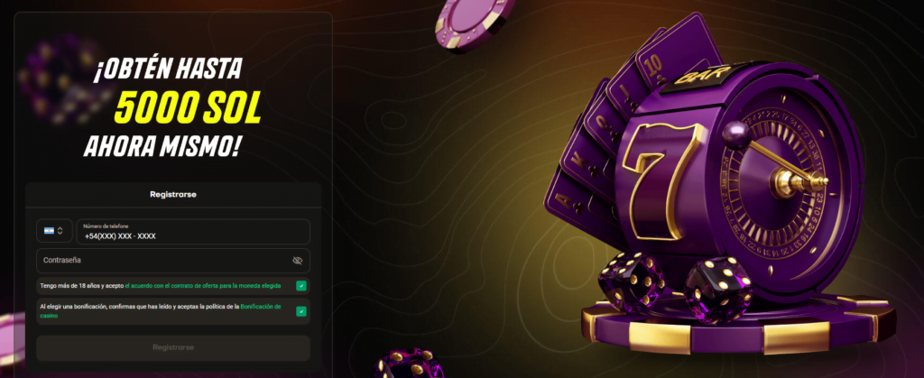 PARIMATCH bono slots