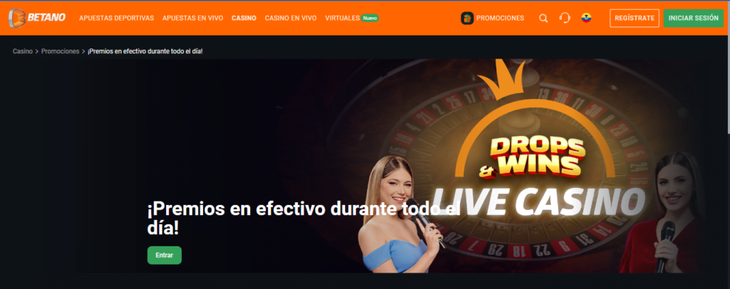 betano live casino 