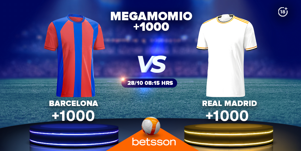 betsson megamomio barcelona vs real madrid